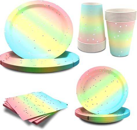 vaisselle anniversaire jetable table enfants