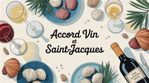 Accords vins blancs Saint-Jacques festif