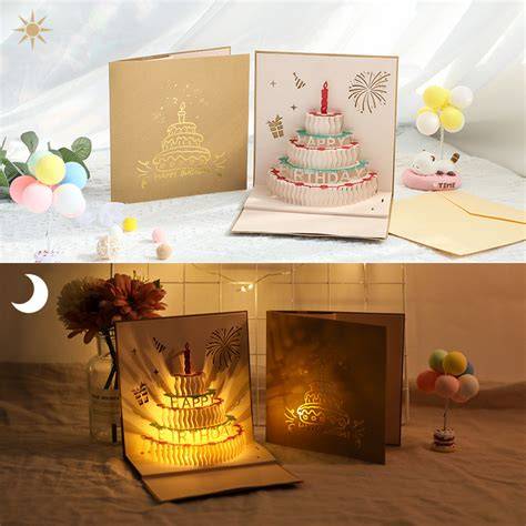 Carte anniversaire avec message vocal