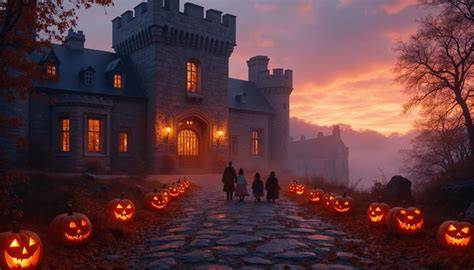 Châteaux hantés du Morbihan à Halloween