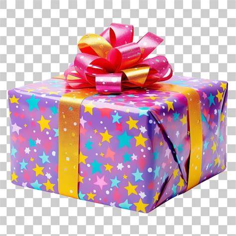 papier cadeau violet brillant emballage visualisation