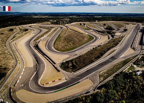 Virages vallonnés du circuit de Lédenon