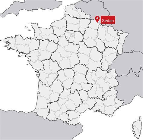 carte localisation Sedan