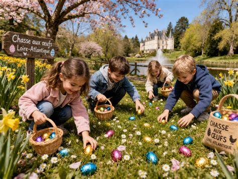 chasses oeufs Rennes jardins et activités