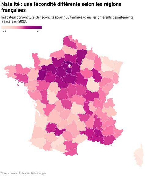 Carte de France des naissances Maïwenn