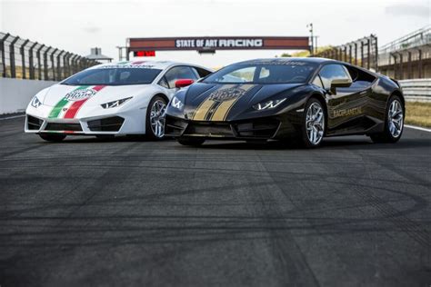 Lamborghini Huracán sur circuit automobile