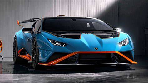 Lamborghini Huracán STO vue trois quarts