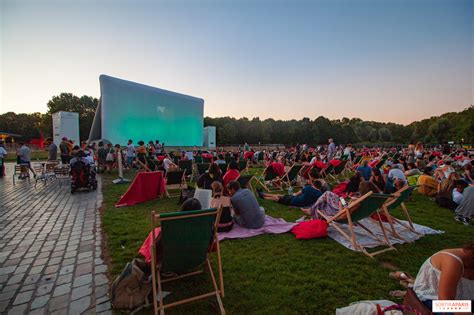 Projection cinéma plein air parc Montpellier