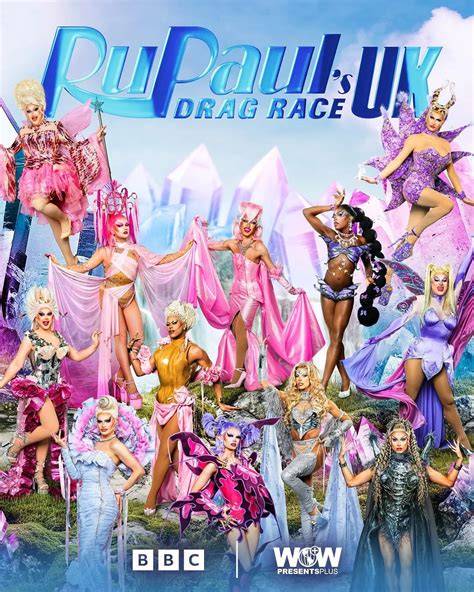 RuPaul et candidates Drag Race UK
