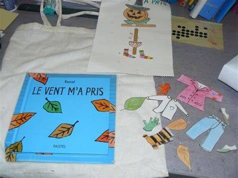 album Merci le vent activité maternelle