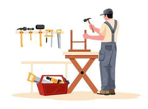 atelier bois illustration