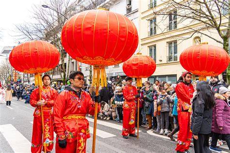 Défilé du Nouvel An chinois à Paris