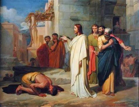 Jésus guérit les dix lépreux