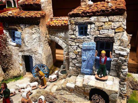 Fabrication artisanale de santons en argile