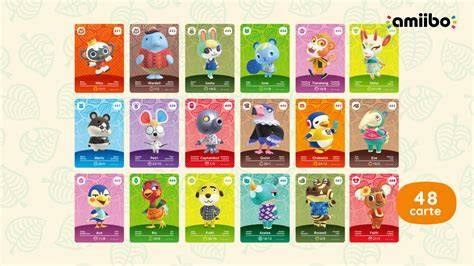 Carte amiibo Beau Animal Crossing