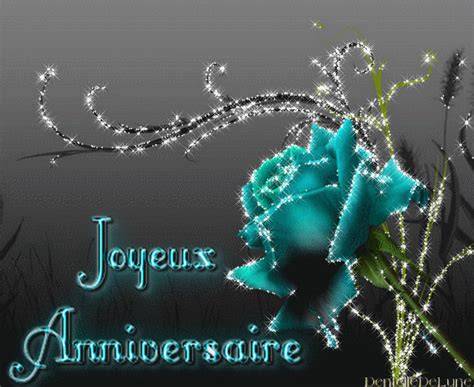 Image scintillante Joyeux anniversaire