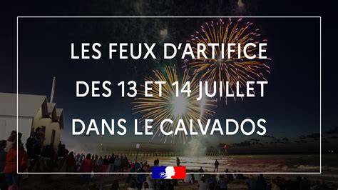 calvados feux d'artifice calendrier estival