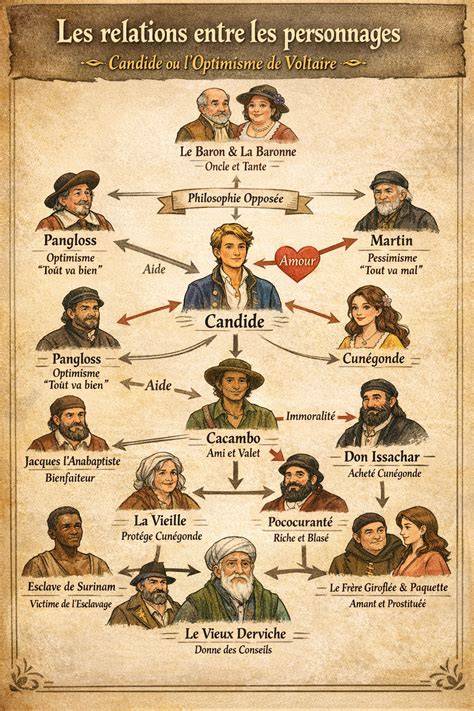 schéma personnages chanson