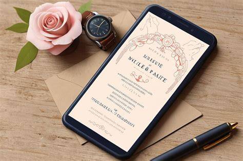 Invitation digitale mariage marocain smartphone WhatsApp