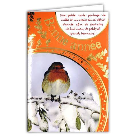 carte decorative neige et cotillons