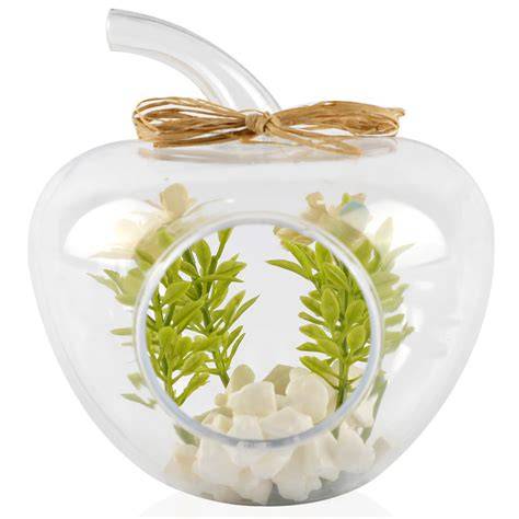 Range-bûches décoratif forme de pomme