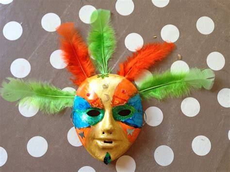 atelier création masques carnaval