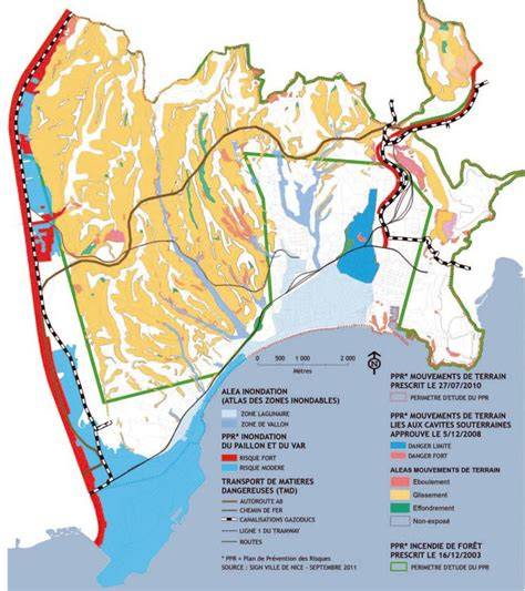 carte des risques majeurs Nice