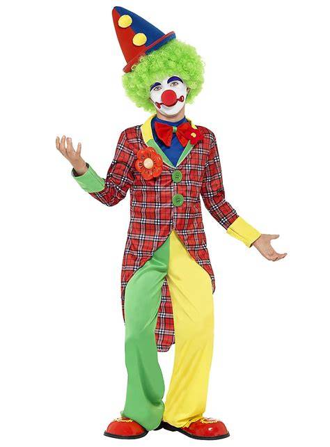 costume clown couleurs enfants