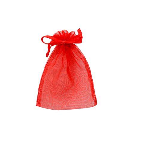 emballage lingerie organdi rouge