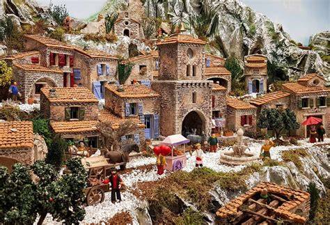 Crèches provençales et santons traditionnels